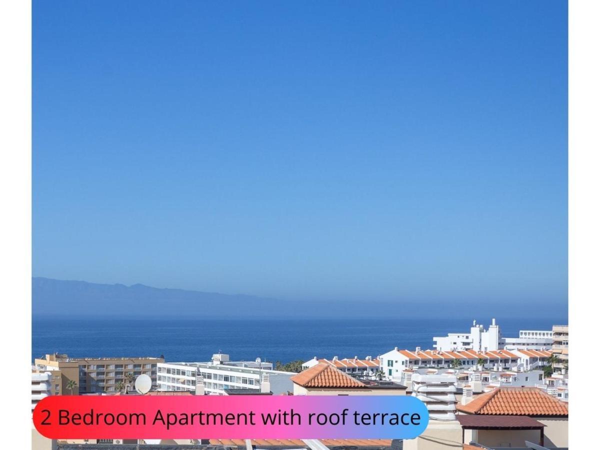 Desirable Rooftop Terrace , 2 Bedroom Apartment With Wifi In Costa Adeje Callao Salvaje Eksteriør billede