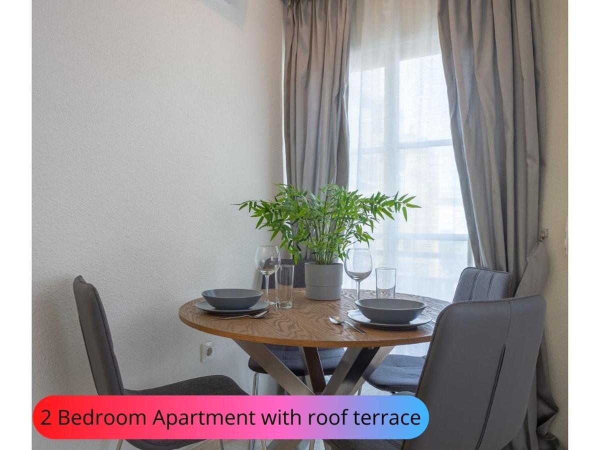Desirable Rooftop Terrace , 2 Bedroom Apartment With Wifi In Costa Adeje Callao Salvaje Eksteriør billede