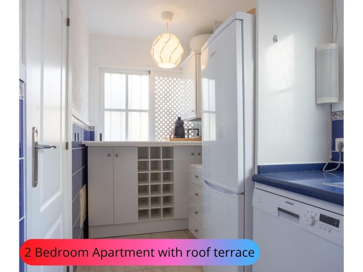 Desirable Rooftop Terrace , 2 Bedroom Apartment With Wifi In Costa Adeje Callao Salvaje Eksteriør billede