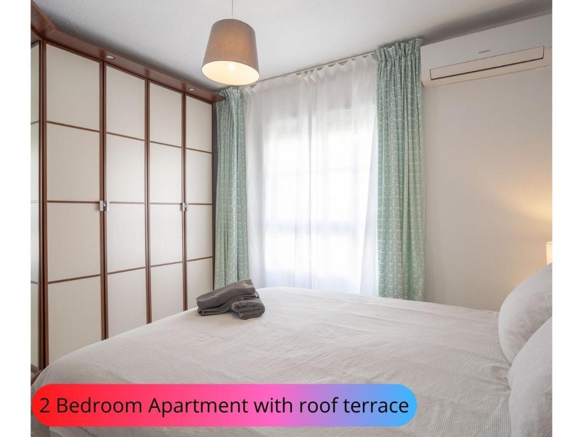 Desirable Rooftop Terrace , 2 Bedroom Apartment With Wifi In Costa Adeje Callao Salvaje Eksteriør billede