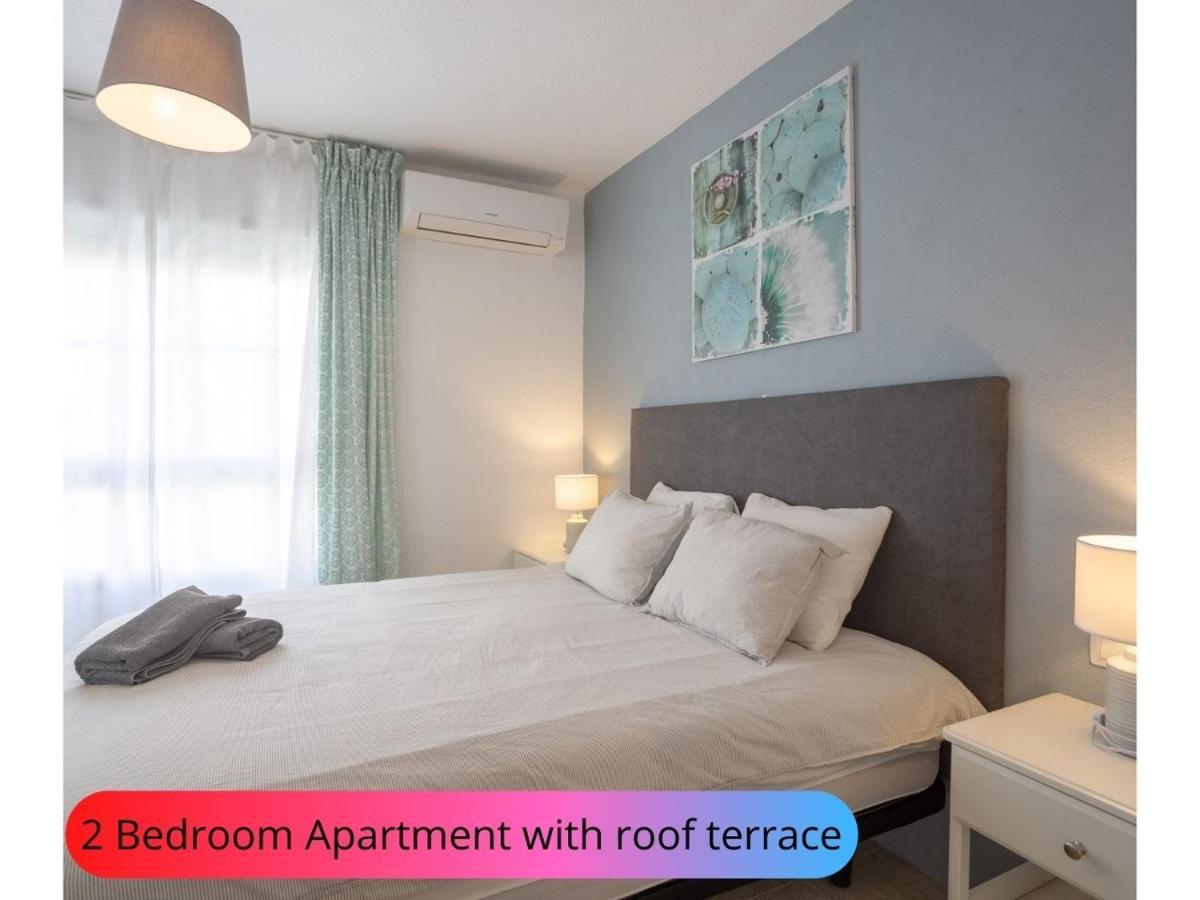 Desirable Rooftop Terrace , 2 Bedroom Apartment With Wifi In Costa Adeje Callao Salvaje Eksteriør billede